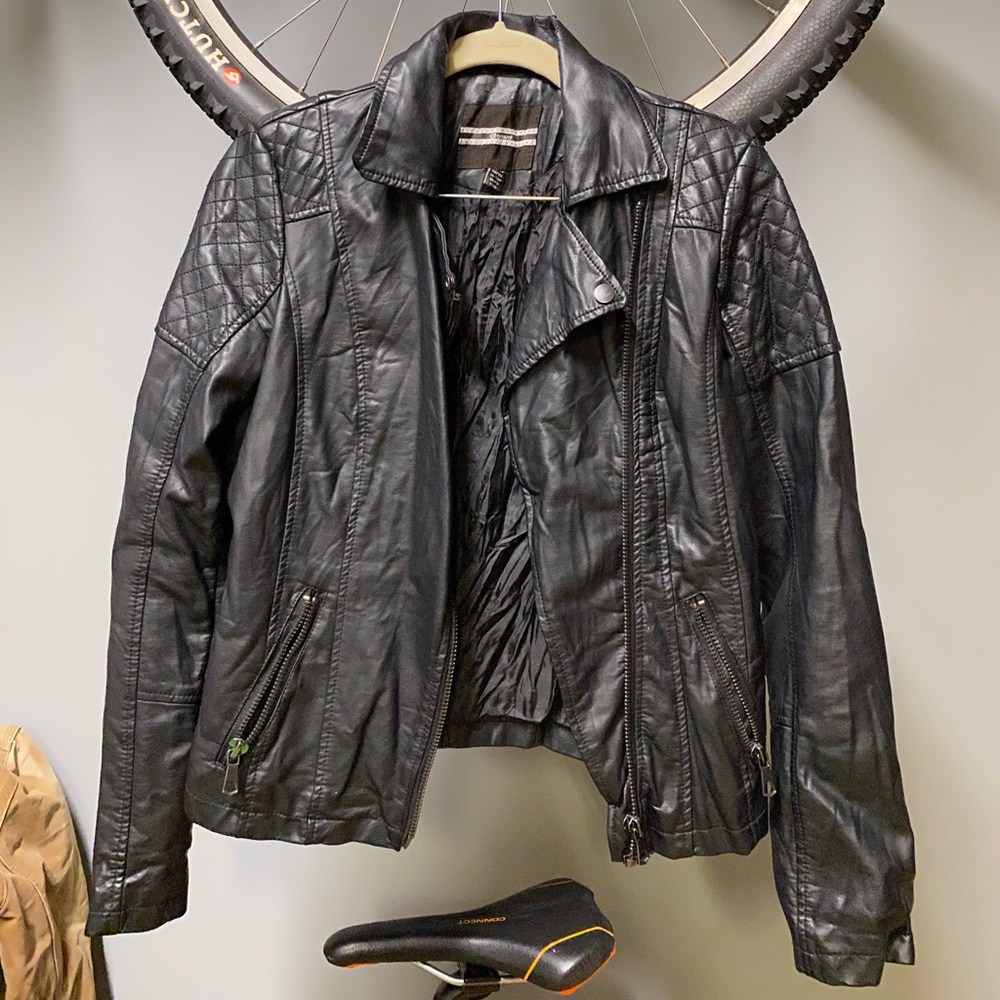 Leather jacket